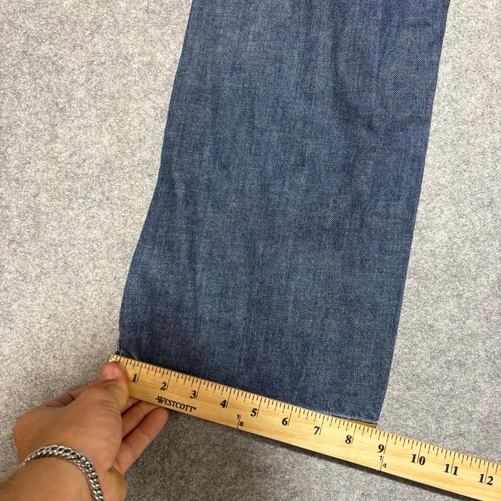 Quiksilver Reese Forbes Signature Jeans Men 34 Blue Denim Skate Relaxed Straight - Picture 3 of 7